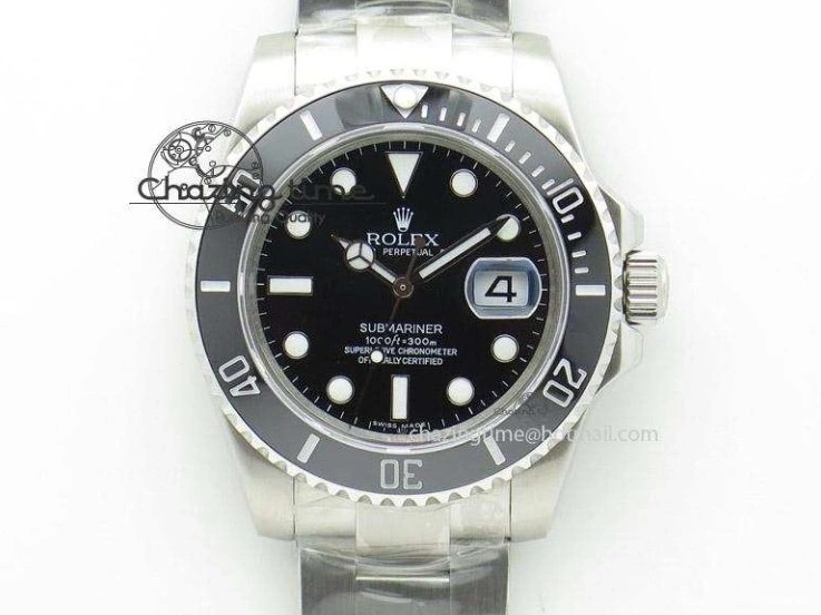 116621 Bracelet Best Dial SS SS 1:1 Black VRF RG on A2836 Edition Yacht-Master 0418